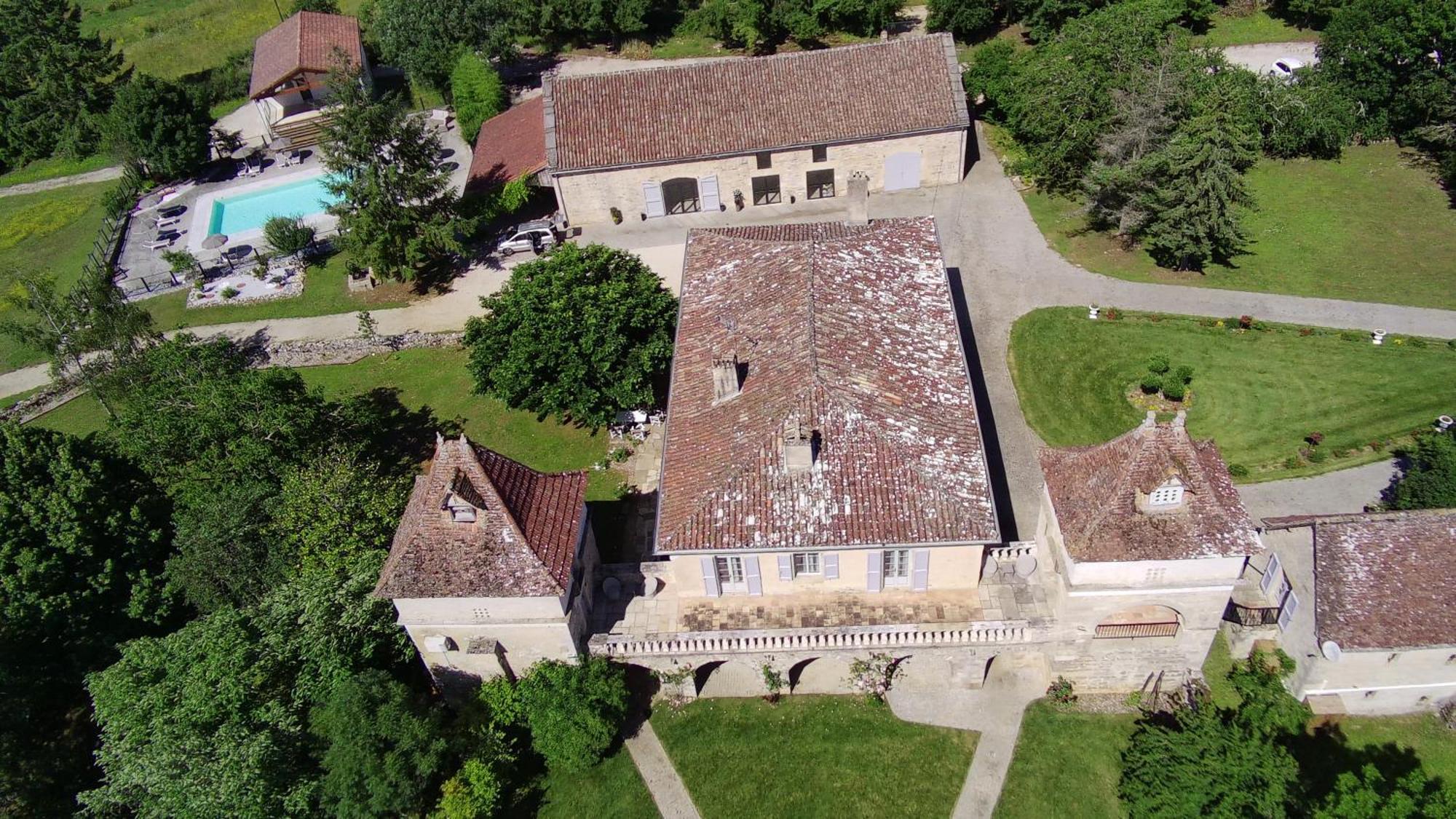 Bed and Breakfast Domaine De Monplaisir Caylus Zewnętrze zdjęcie